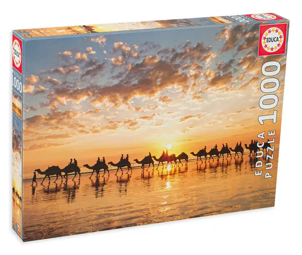 Puzzle Educa din 100 de piese - Sunset at Cable Beach