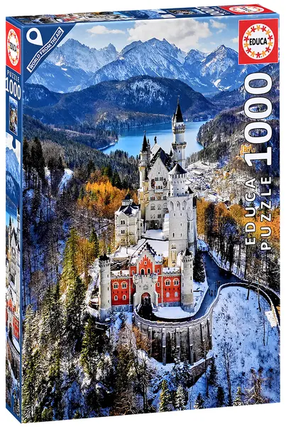 Puzzle Educa din 1000 de piese - Castelul Neuschwanstein
