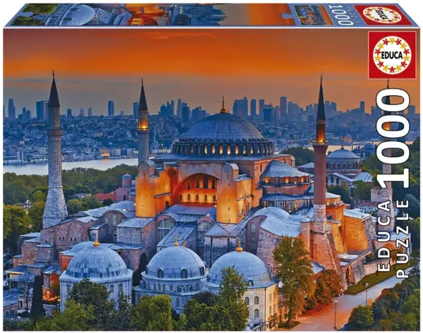 Puzzle Educa din 1000 de piese - Hagia Sophia, Istanbul