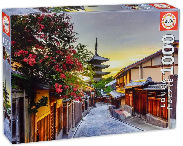 Puzzle Educa din 1000 de piese - Yasaka Pagoda, Kyoto, Japan