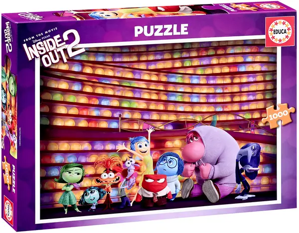 Puzzle Educa din 1000 piese - Inside Out 2: Extreme