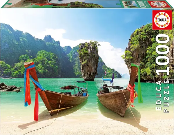 Puzzle Educa din 1000 piese - Insula James Bond, Thailanda