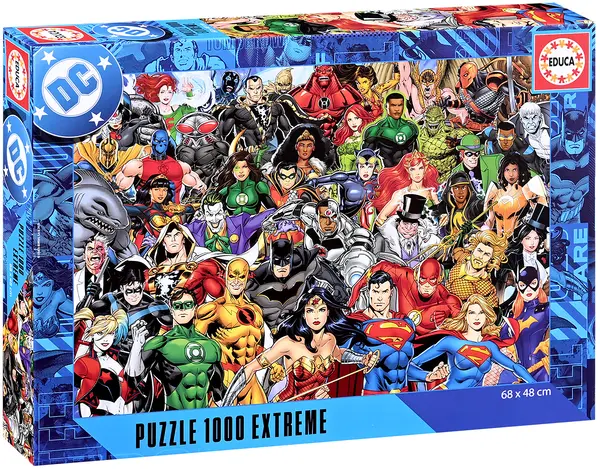 Puzzle Educa din 1000 piese - Liga Dreptății: Extremă