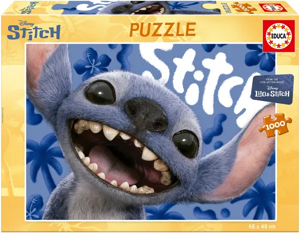 Puzzle Educa din 1000 piese -Lilo și Stitch: Filmul