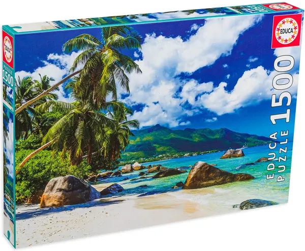 Puzzle Educa din 1500 de piese - Seychelles