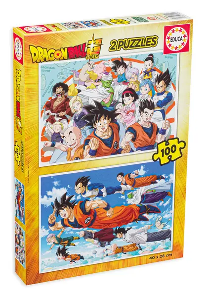 Puzzle Educa din 2 x 100 de piese - Dragon Ball