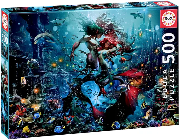 Puzzle Educa din 500 piese - Atlantida