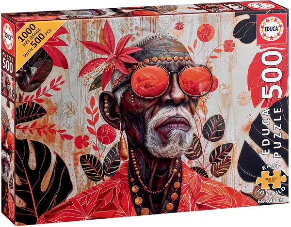 Puzzle Educa din 500 piese - Gardianul Tropicelor