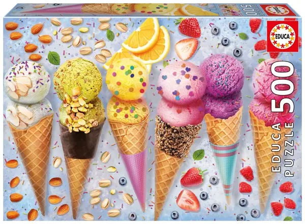 Puzzle Educa din 500 piese - Înghețate