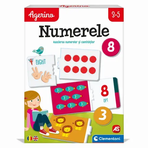 Puzzle educativ - Numerele, 30 piese