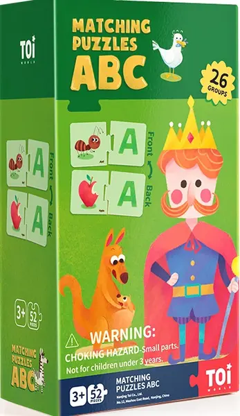 Puzzle educativ Toi World -Litere