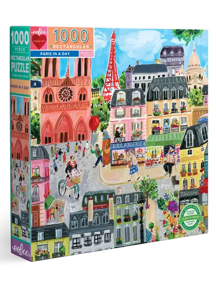 Puzzle eeBoo Paris in a Day 1000pc (EPZTPD2)