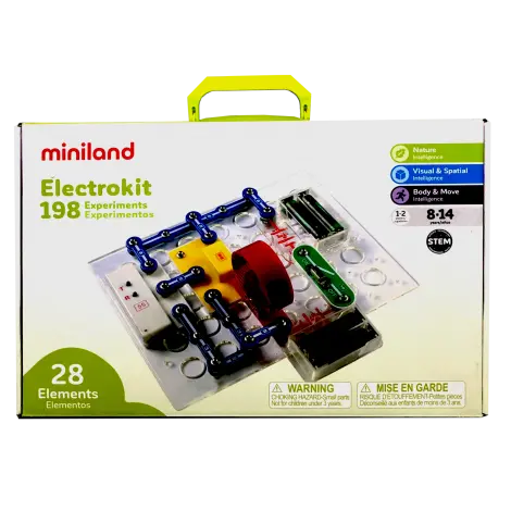 Puzzle electronic cu 198 experimente - Miniland