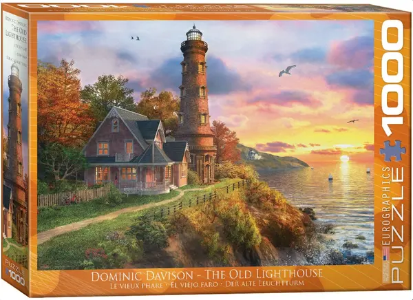 Puzzle Eurographics de 1000 piese - Vechiul Far, Dominic Davison