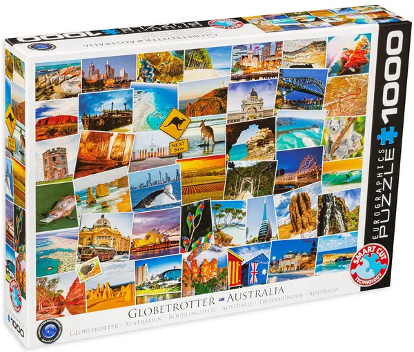 Puzzle Eurographics din 1000 de piese - Calatorie in Australia