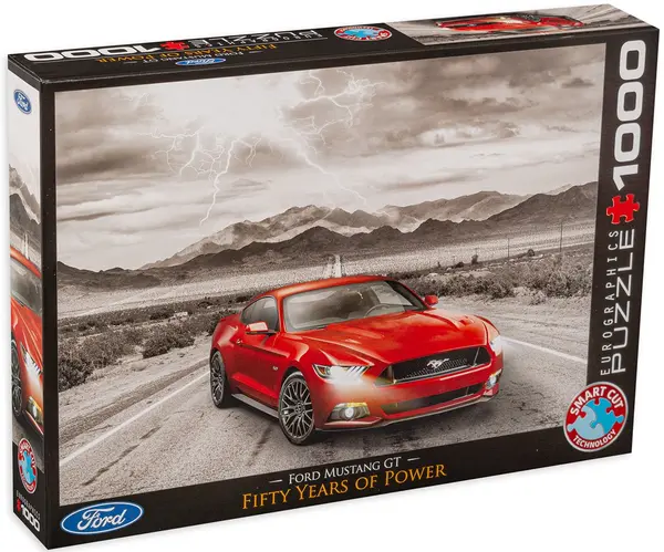 Puzzle Eurographics din 1000 de piese - Ford Mustang