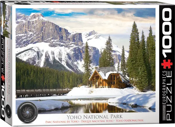 Puzzle Eurographics din 1000 de piese - Yoho National Park