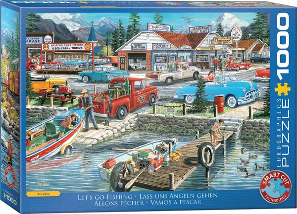 Puzzle Eurographics din 1000 piese - Hai, pește!