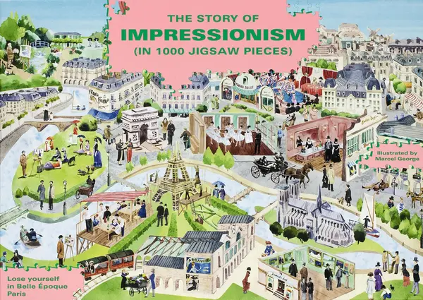 Puzzle Galison de 1000 piese - Story of Impressionism