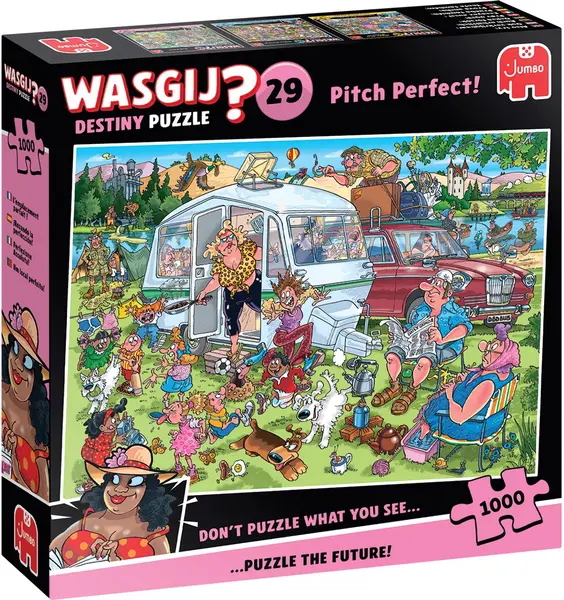 Puzzle-ghicitoare Jumbo din 1000 piese - Zi perfectă