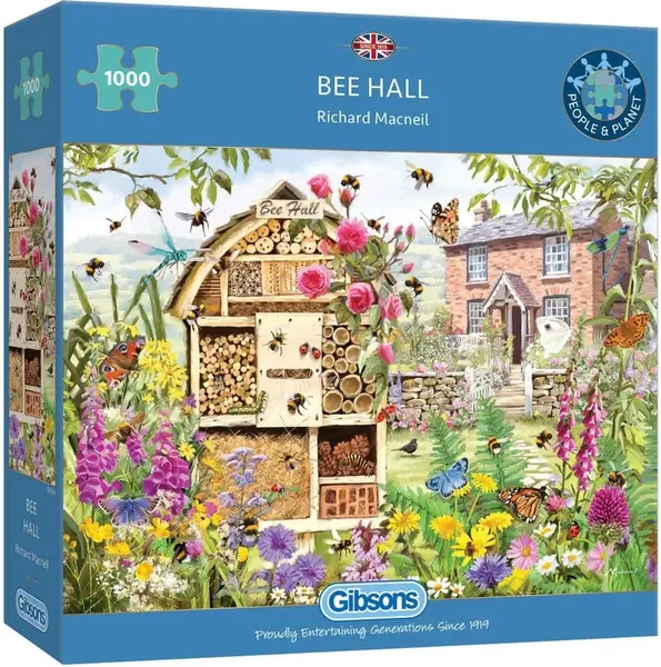 Puzzle Gibsons din 1000 de piese - Casa albinelor
