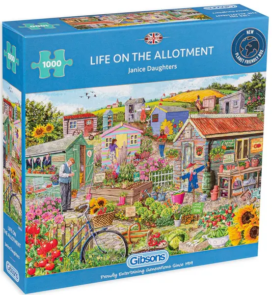 Puzzle Gibsons din 1000 de piese - Centrul Gradinii