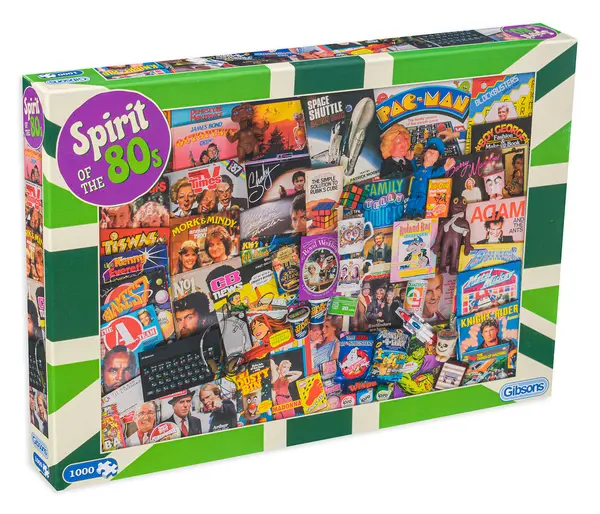 Puzzle Gibsons din 1000 de piese - Spiritul anilor 80, Robert Opie