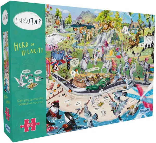 Puzzle Gibsons din 1000 de piese - Turma de veselie