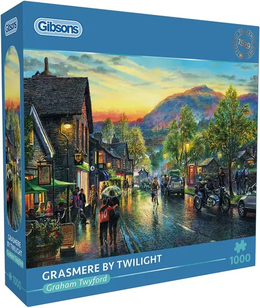 Puzzle Gibsons din 1000 piese - Grasmier la amurg