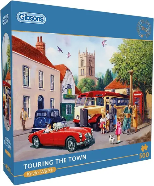 Puzzle Gibsons din 500 piese - O plimbare prin oraș
