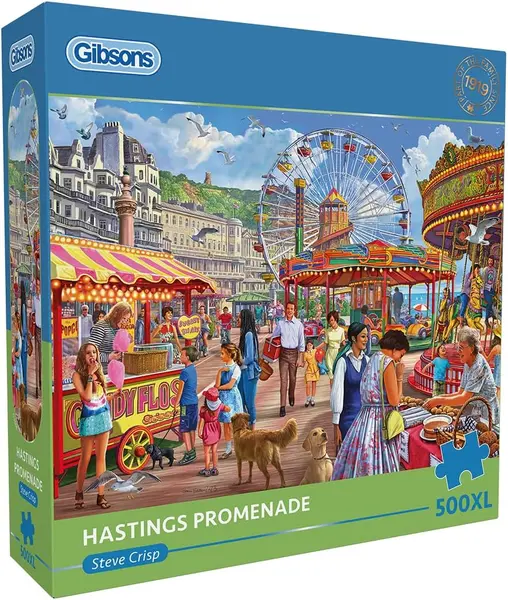Puzzle Gibsons din 500 XL piese - Promenada Hastings