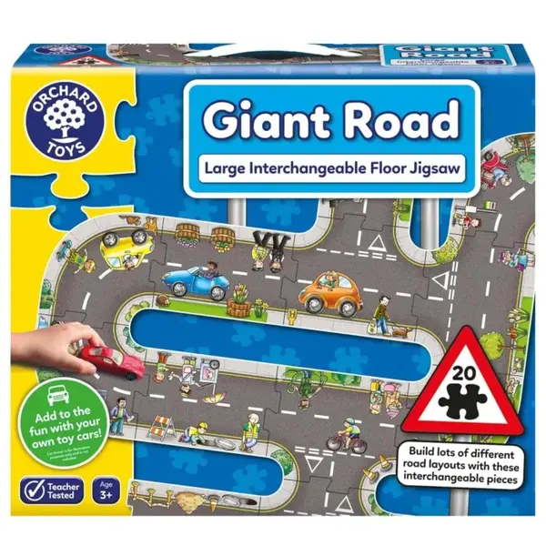 Puzzle gigant traseu