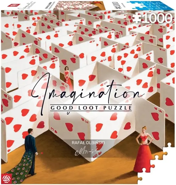 Puzzle Good Loot din 1000 de piese - Rafal Olbinski: Apărarea absolutului plictiseală