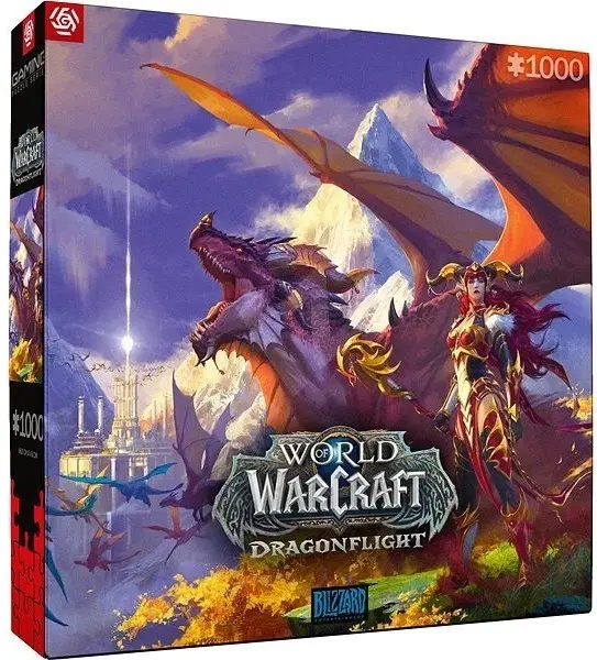 Puzzle Good Loot din 1000 de piese - World of Warcraft: Dragonflight Alexstrasza