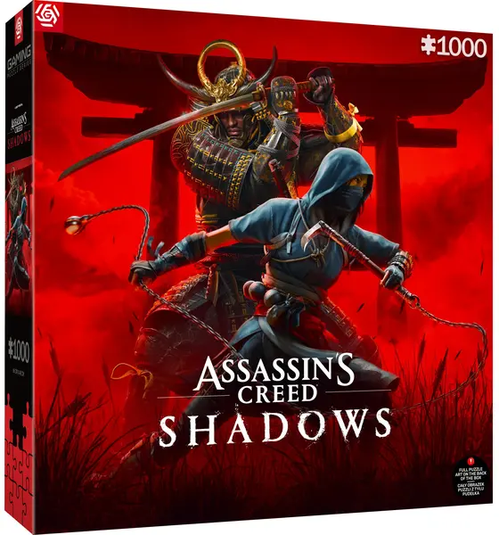 Puzzle Good Loot din 1000 piese - Assassin’s Creed Shadows: Naoe & Yasuke