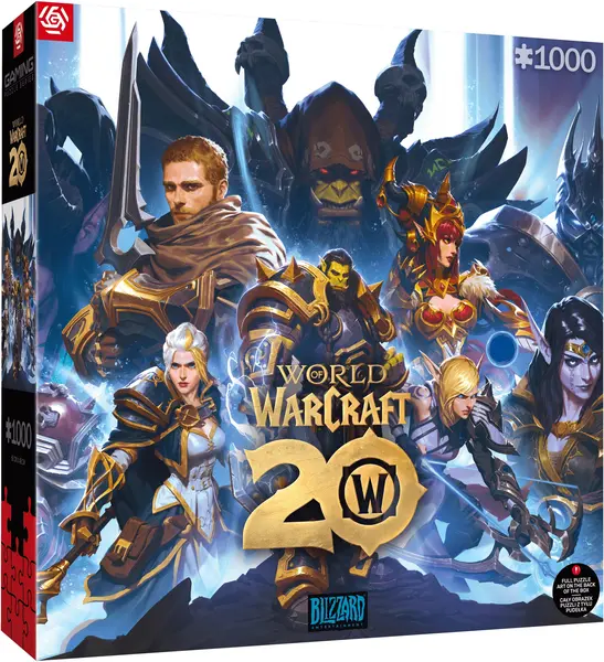 Puzzle Good Loot din 1000 piese - World of Warcraft: 20th Anniversary
