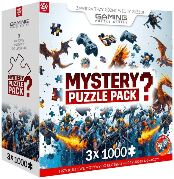 Puzzle Good Loot din 3 x 1000 piese - Pachet de jocuri misterioase V1