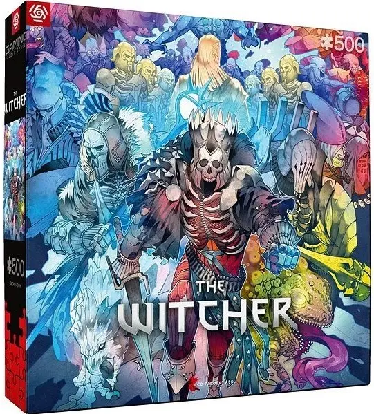Puzzle Good Loot din 500 de piese - The Witcher: Monster Faction