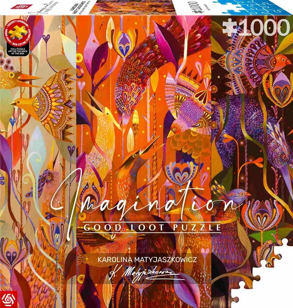 Puzzle Good Loot din1000 piese - Ascuns printre ramuri