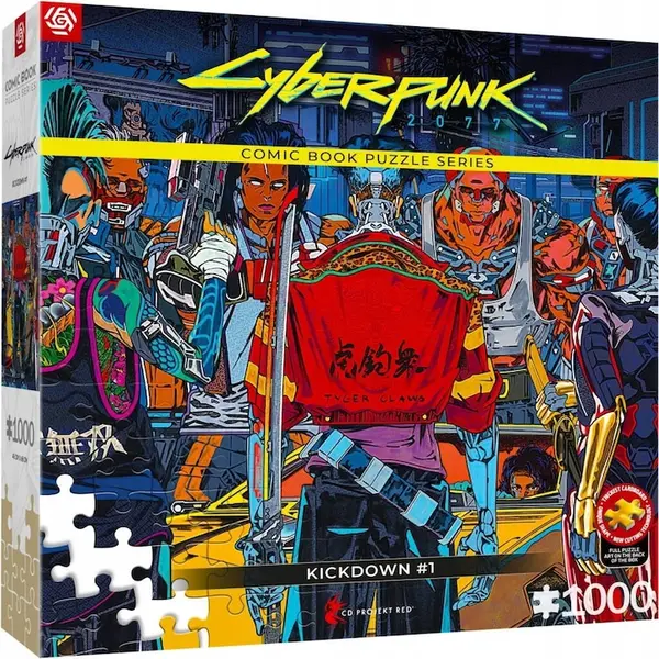Puzzle Good Loot din1000 piese - Cyberpunk 2077: Kickdown