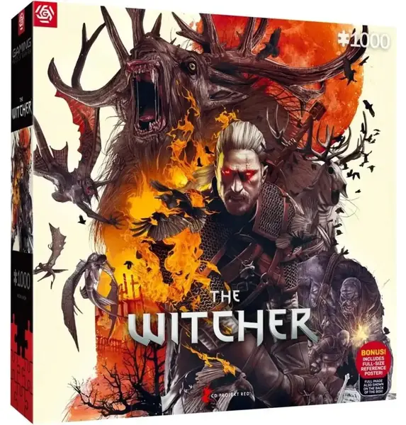 Puzzle Good Loot din1000 piese - The Witcher: Monsters