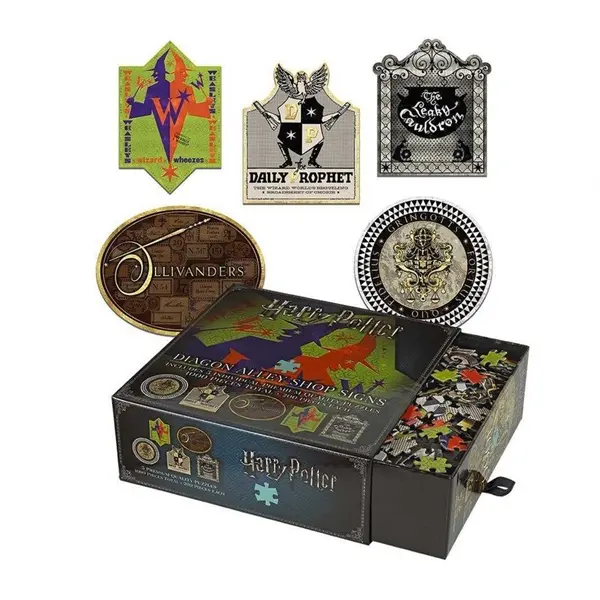 Puzzle Harry Potter, DEPOX , Diagon Alley Shop Signs, 1000 piese