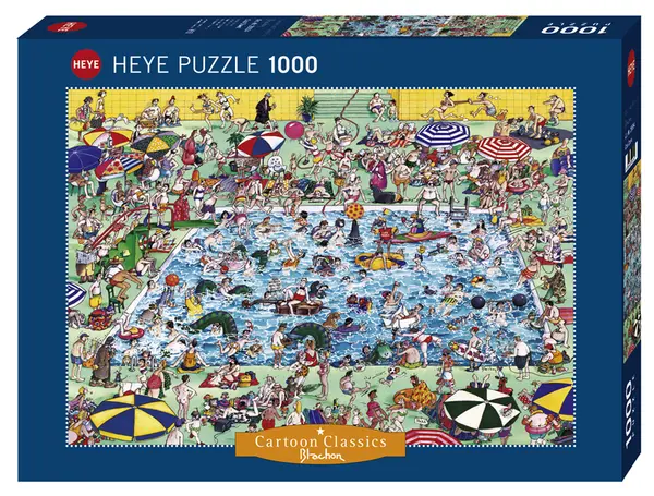 Puzzle Heye din 1000 de piese - Linisteste-te!, Roge Blachon