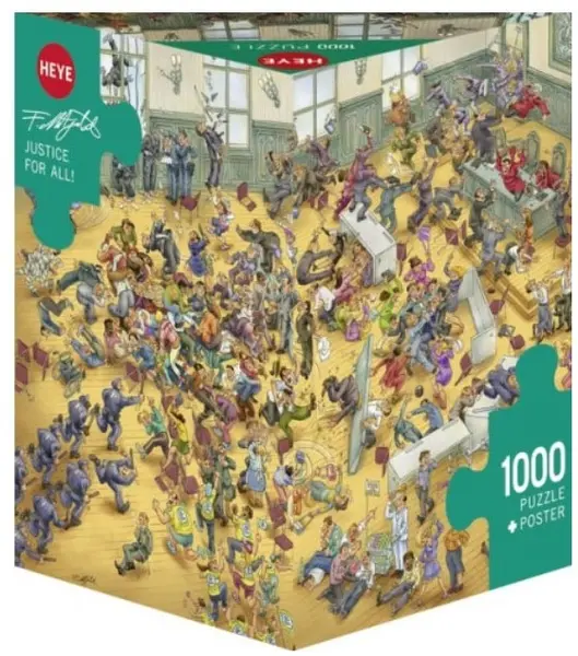 Puzzle Heye din 1000 de piese - Mitgutsch Justice For All!