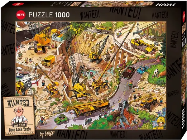 Puzzle Heye din 1000 piese - Îl caut pe Tonio