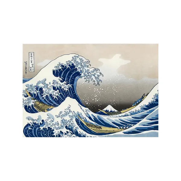 Puzzle - Hokusai - The Great Wave of Kanagawa, 1000 piese | Piatnik