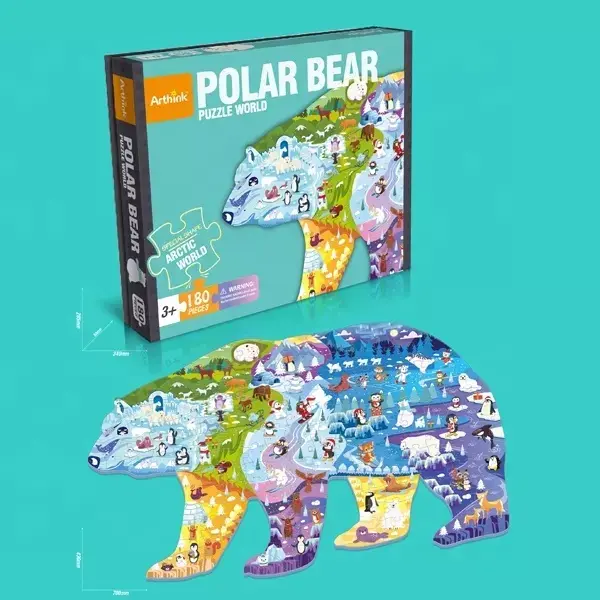 Puzzle in Forma de Urs Polar | Arthink