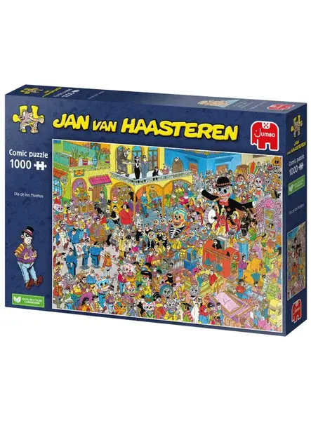 Puzzle Jan Van Haasteren Dia De Los Muertos 1000pc (JUM0077)