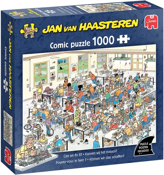 Puzzle Jumbo de 1000 piese - Putem să-l reparăm?