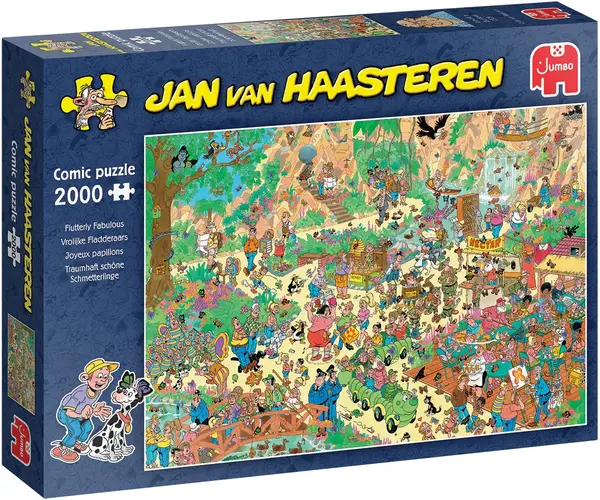 Puzzle Jumbo de 2000 piese - Haos colorat
